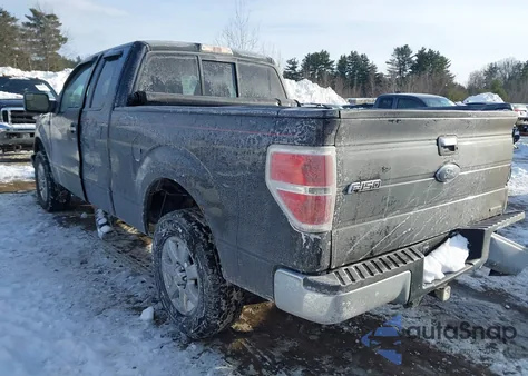 2013 Ford F-150 Xlt из США, поврежденный, VIN 1FTEX1EM9DFA84454